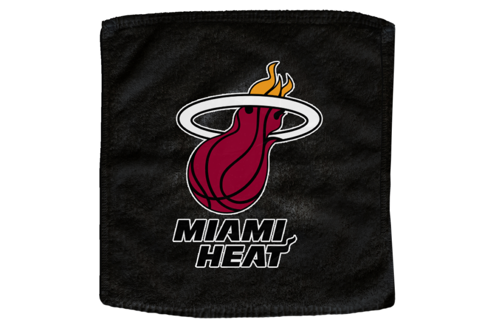 Miami Heat Custom NBA Basketball Rally Towel | Rally Towels