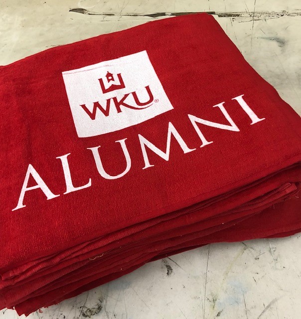 Rally Towels for Western Kentucky University Alumni Night